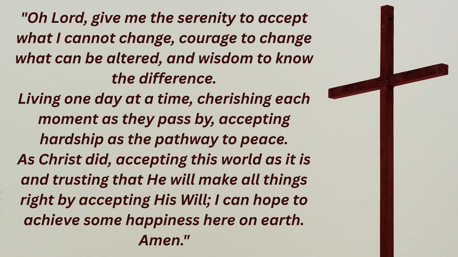 full serenity prayer